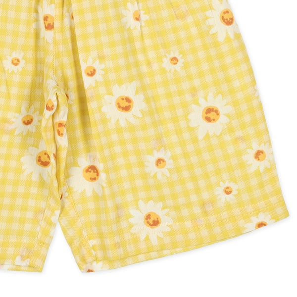 西松屋 腹巻付きステテコ（チェック・デイジー） 正規品