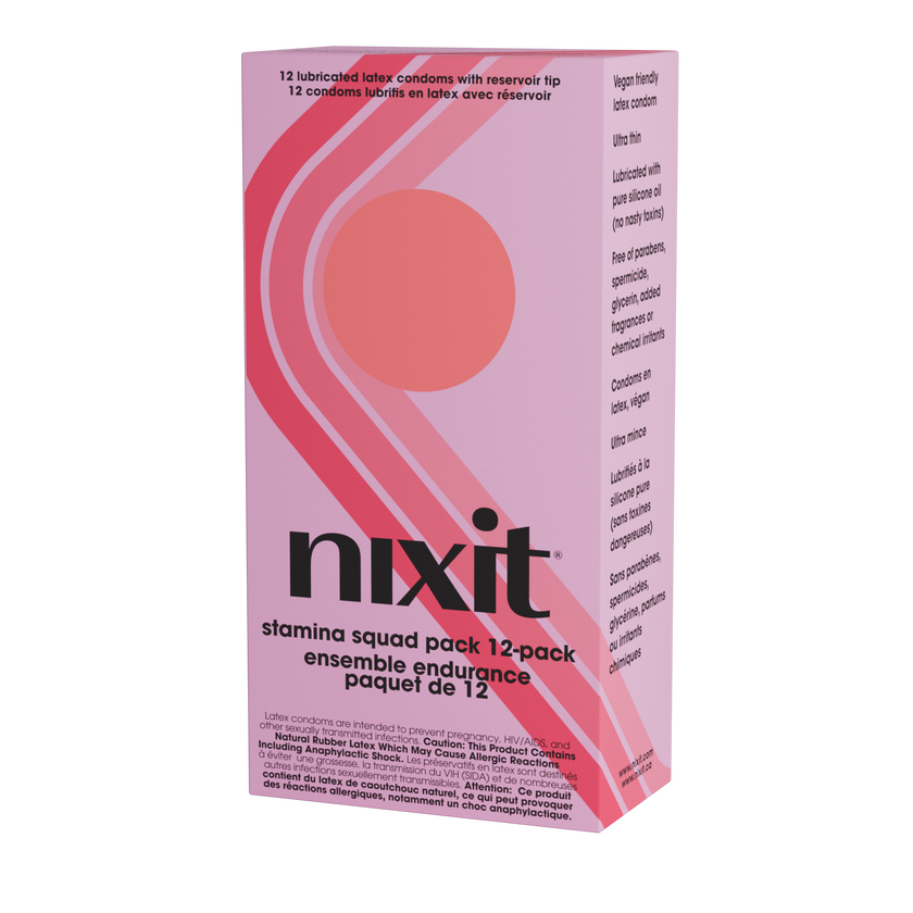 Nixit - Lubricated Latex Condoms (12ct)