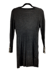 TOMMY HILFIGER Regular fit Midi Dress in Gray  -  S