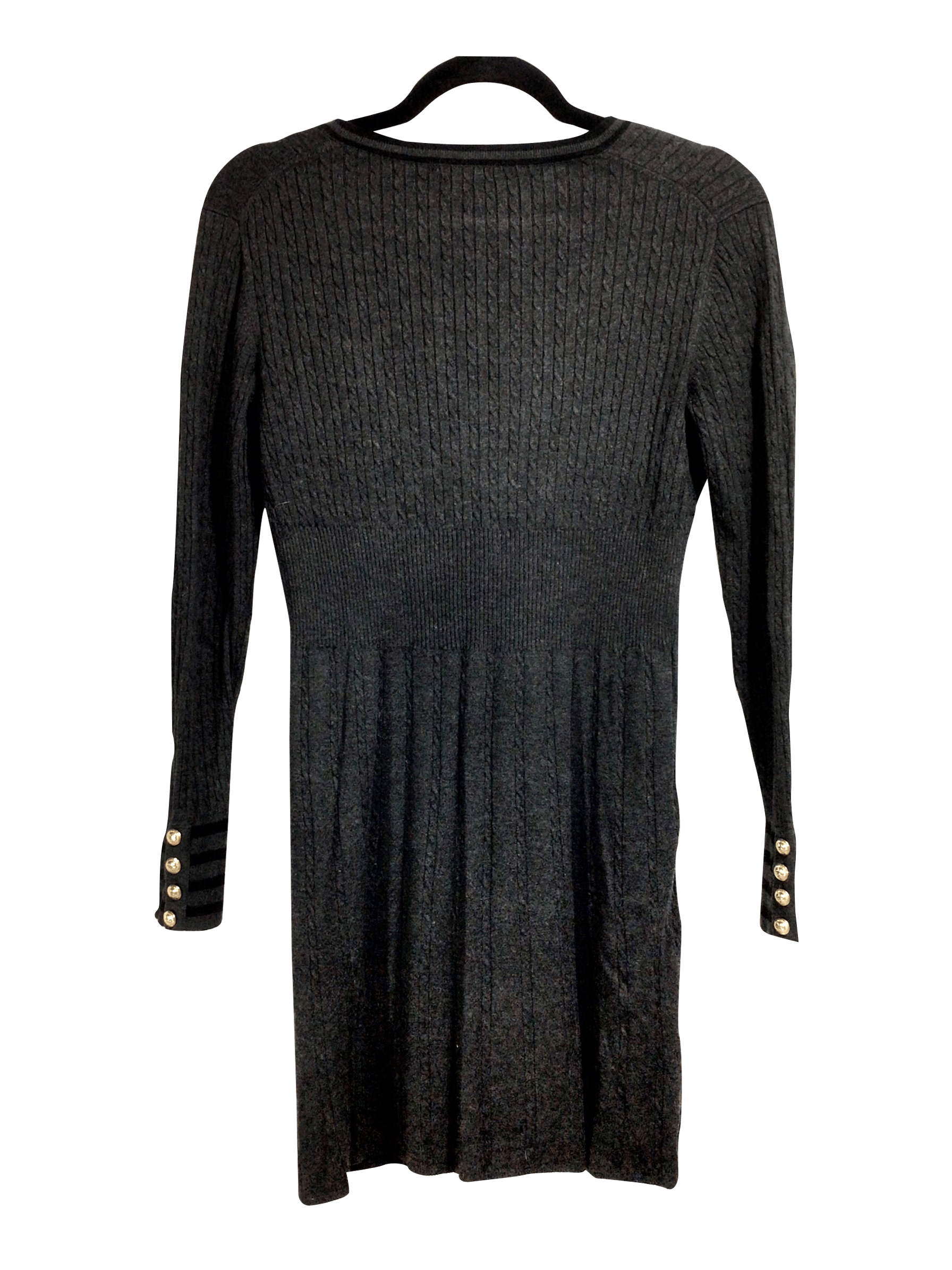 TOMMY HILFIGER Regular fit Midi Dress in Gray  -  S