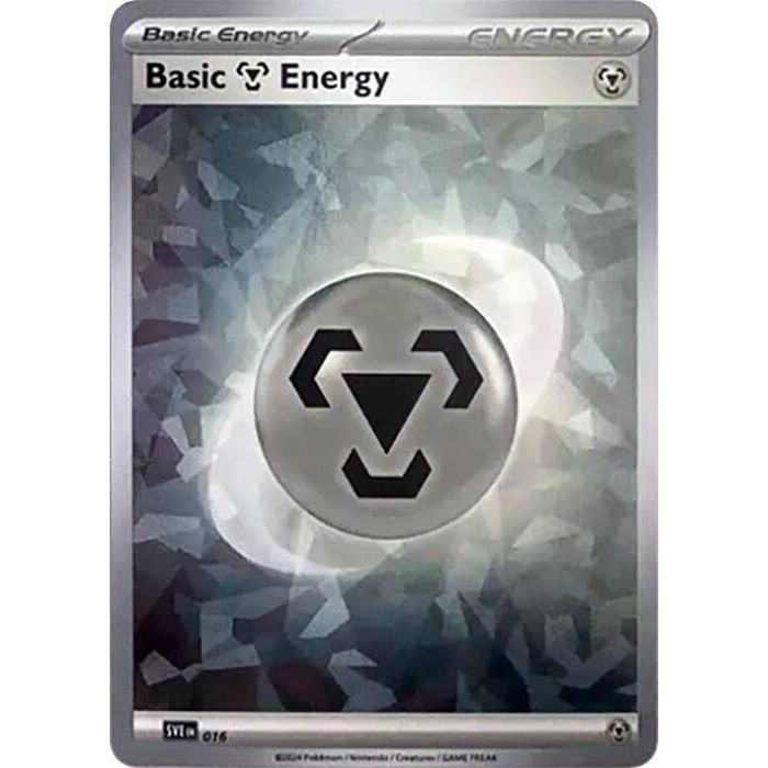 Basic Metal Energy (Cracked Ice Holo) (016) (SCR)