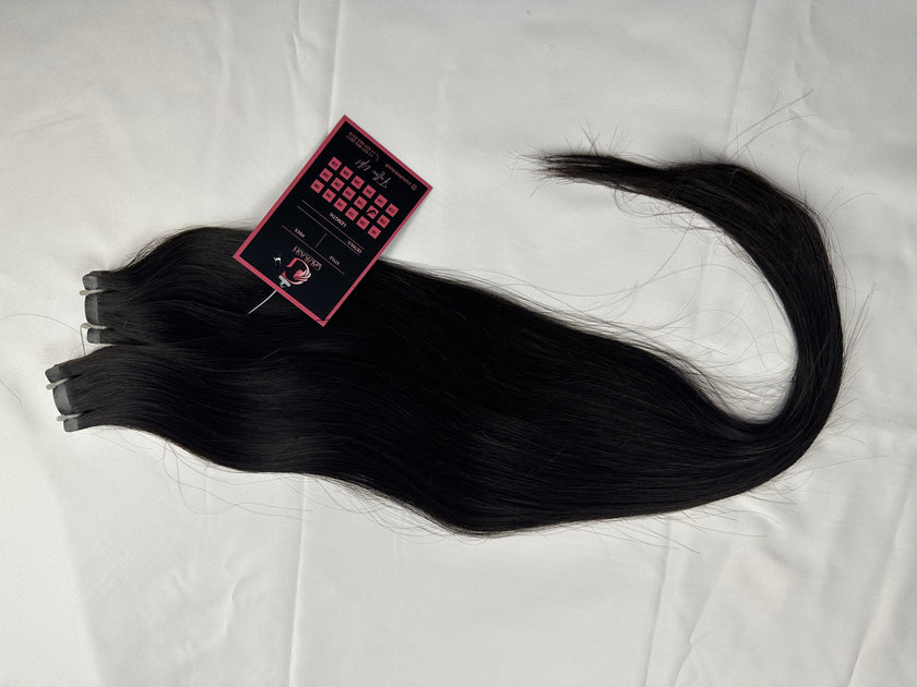 Indian Virgin Straight Tape In Hair