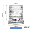 Luxury Spinning Glass with Crystal Base – Stress-Relieving Rotating Cup, 9 Styles