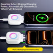 Smart USB-C Splitter with Fast Charging & Auto Power-Off Safe Charging Protection