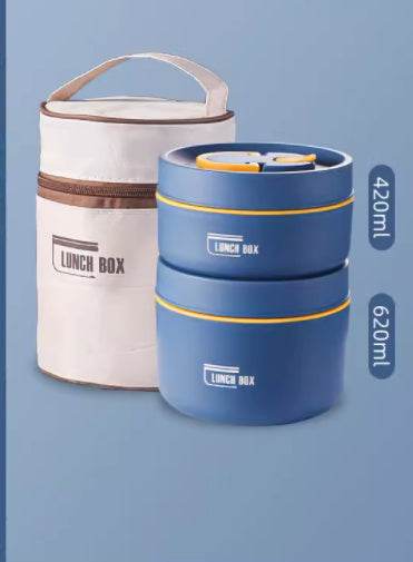 Portable Self-heating Japanese Multi Layer Thermal Insulated Lunch Box for Adult.