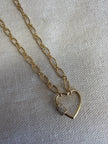 Standout Boutique Heart Chain Necklace