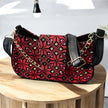 Palestinian Tatreez Purse – Golden Chain with Removable Shoulder Strap