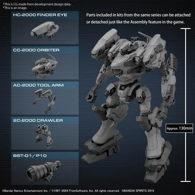 30MM Armored Core: CC-2000 Orbiter