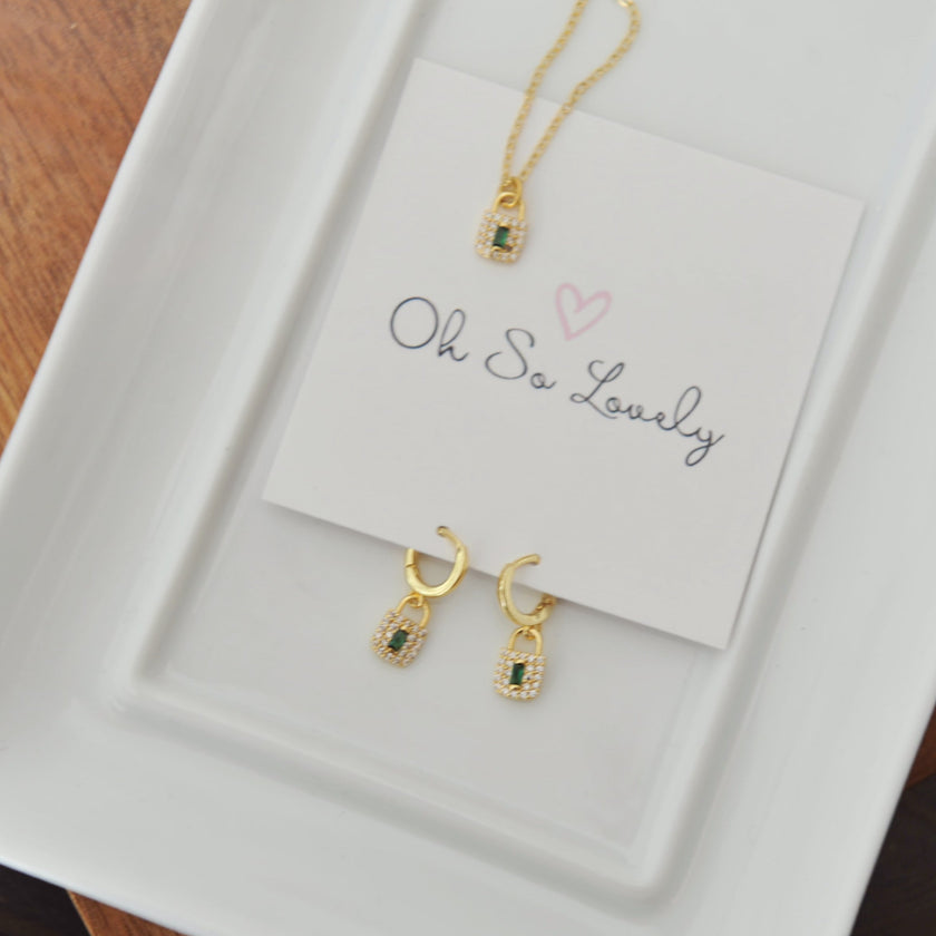 Lockhart Huggie Hoop Earrings