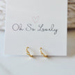 Adley Opal Hoop Earrings