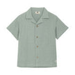 Kid Boy Shirt SS Muslin | Jadeite | En Fant