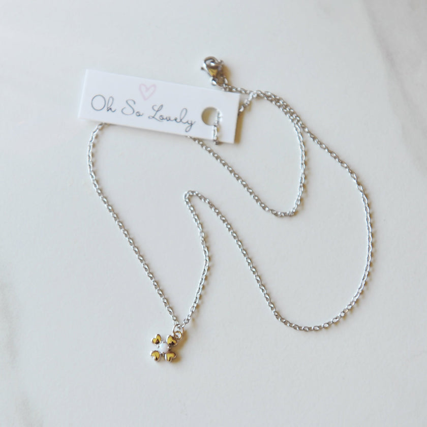 Taylor Opal Clover Necklace