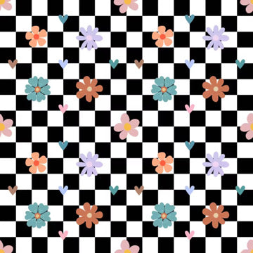 Couverture minky Punky bloom 💕 petite