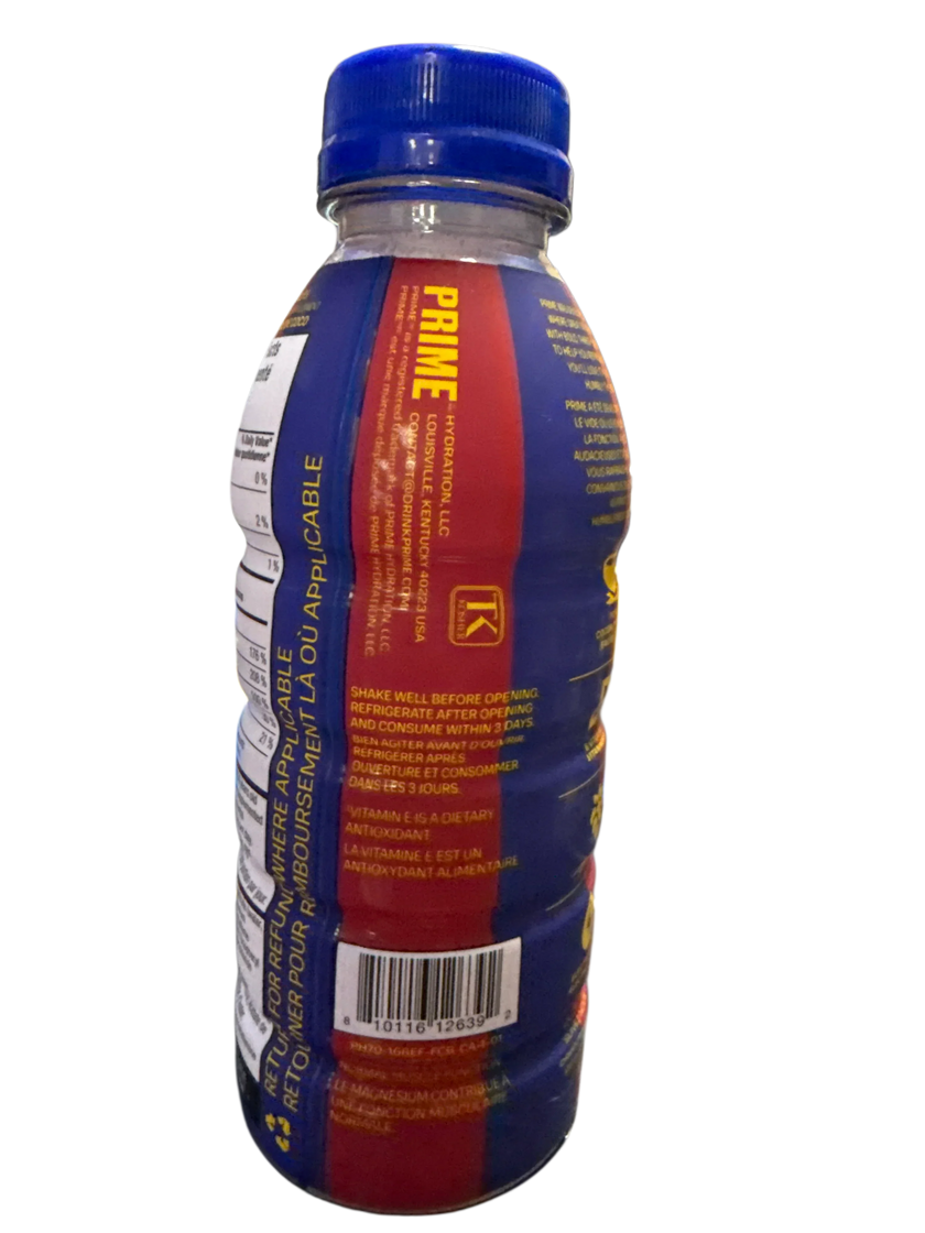 Prime Hydration Barcelona Berry Freeze Flavour 500ML - Canadian Edition