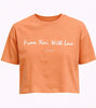 ¨From Nai With Love¨ Crop Tee