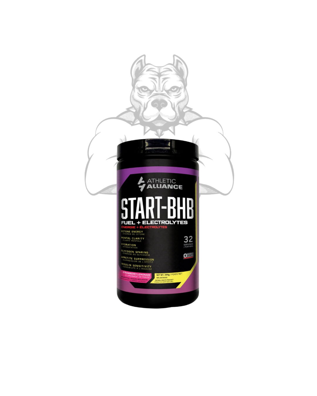 Athletic Alliance Ketosis Energy Supplements - Strawberry Lemonade
