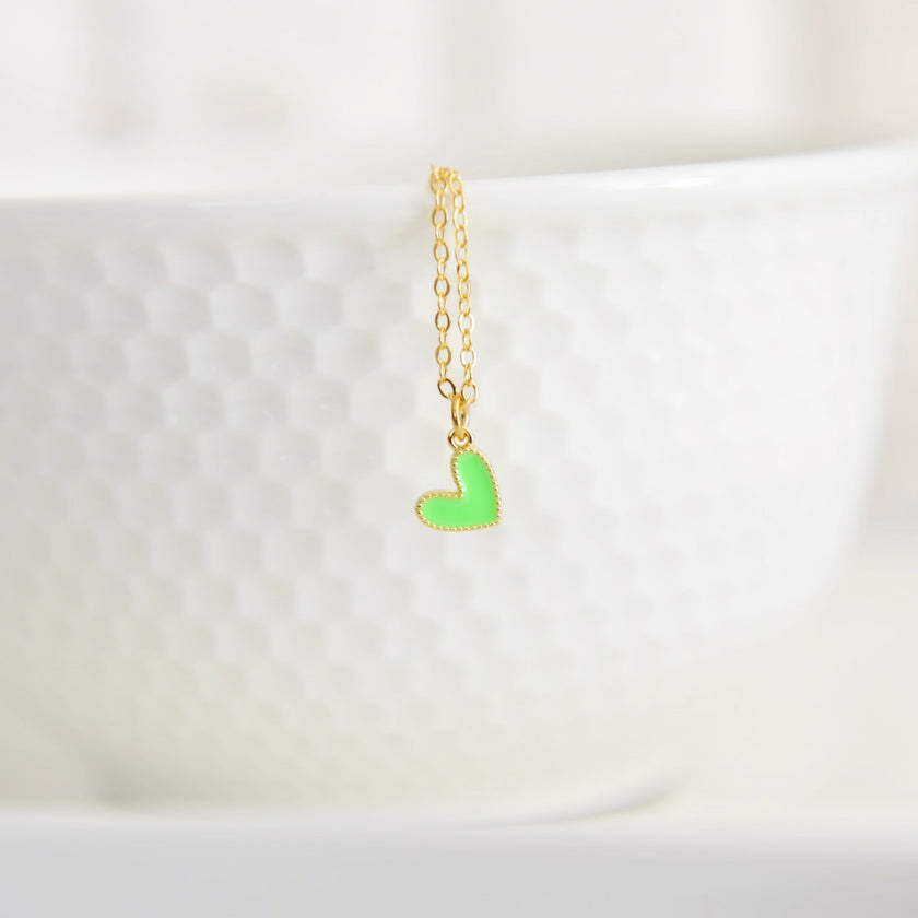 Amari Vibrant Heart Necklace