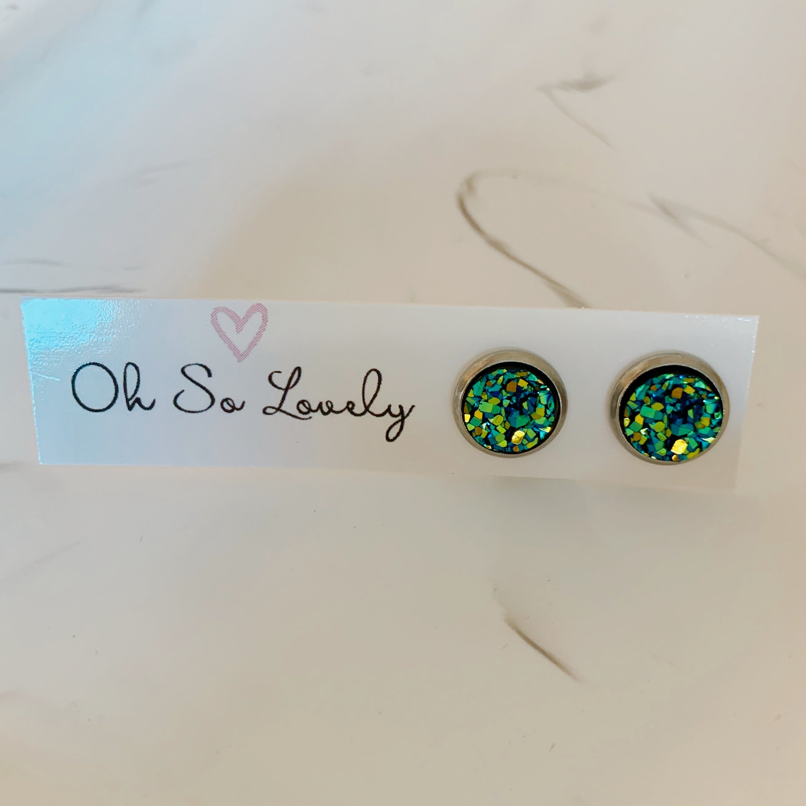 Blue Druzy Collection
