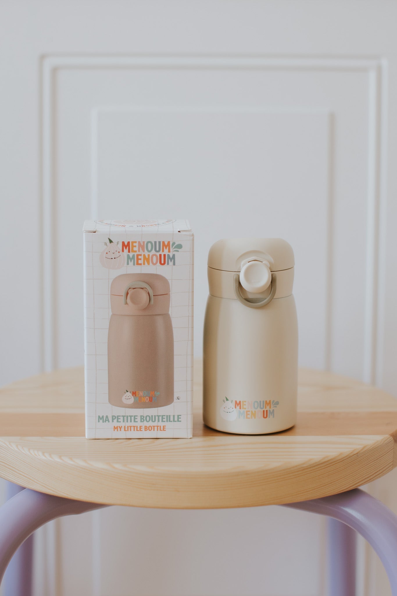 Thermos bottle - Beige - Menoum