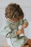 Long-sleeved bib - Dinosaur - Menoum