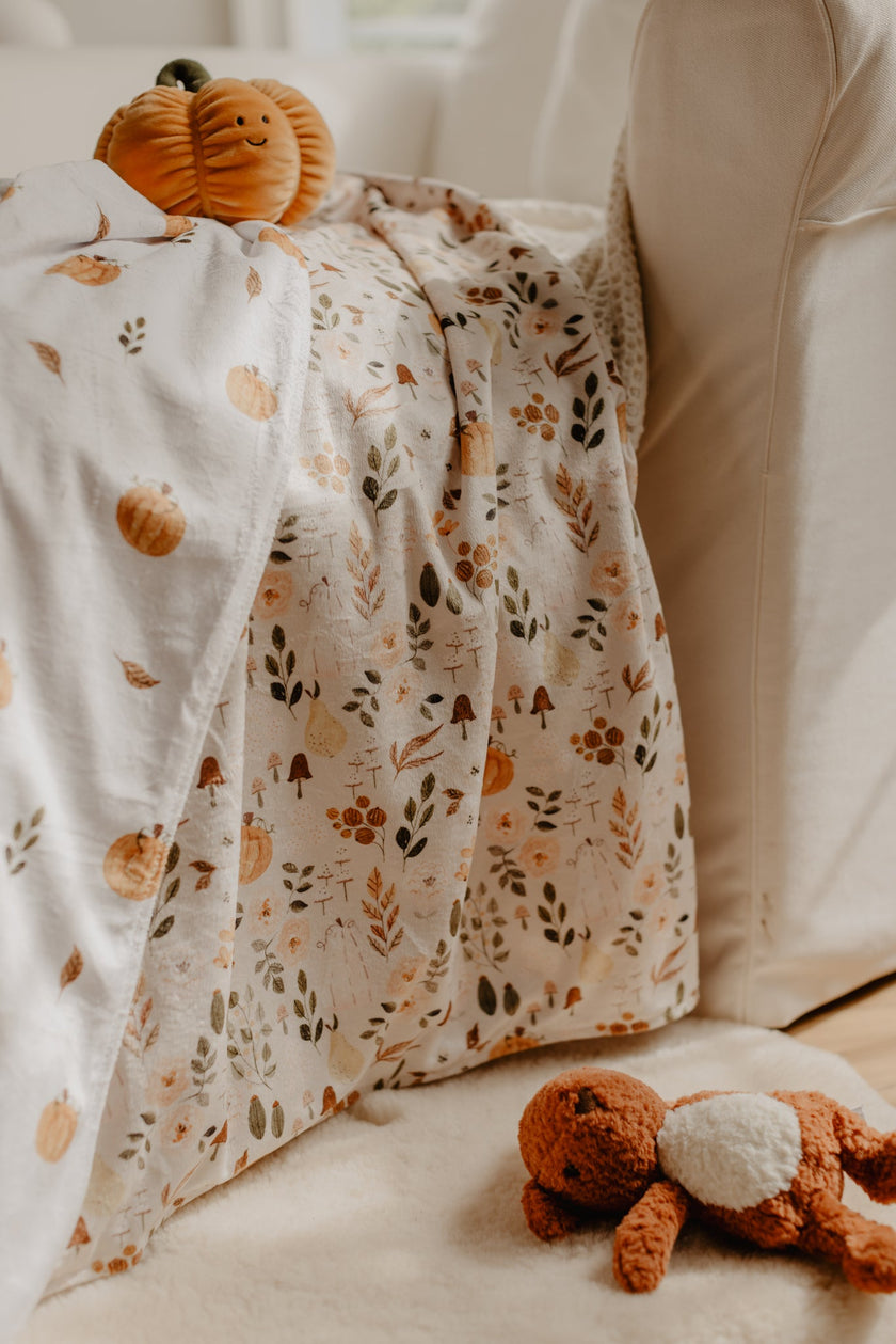My little blanket - Autumn in bloom - Veille sur toi