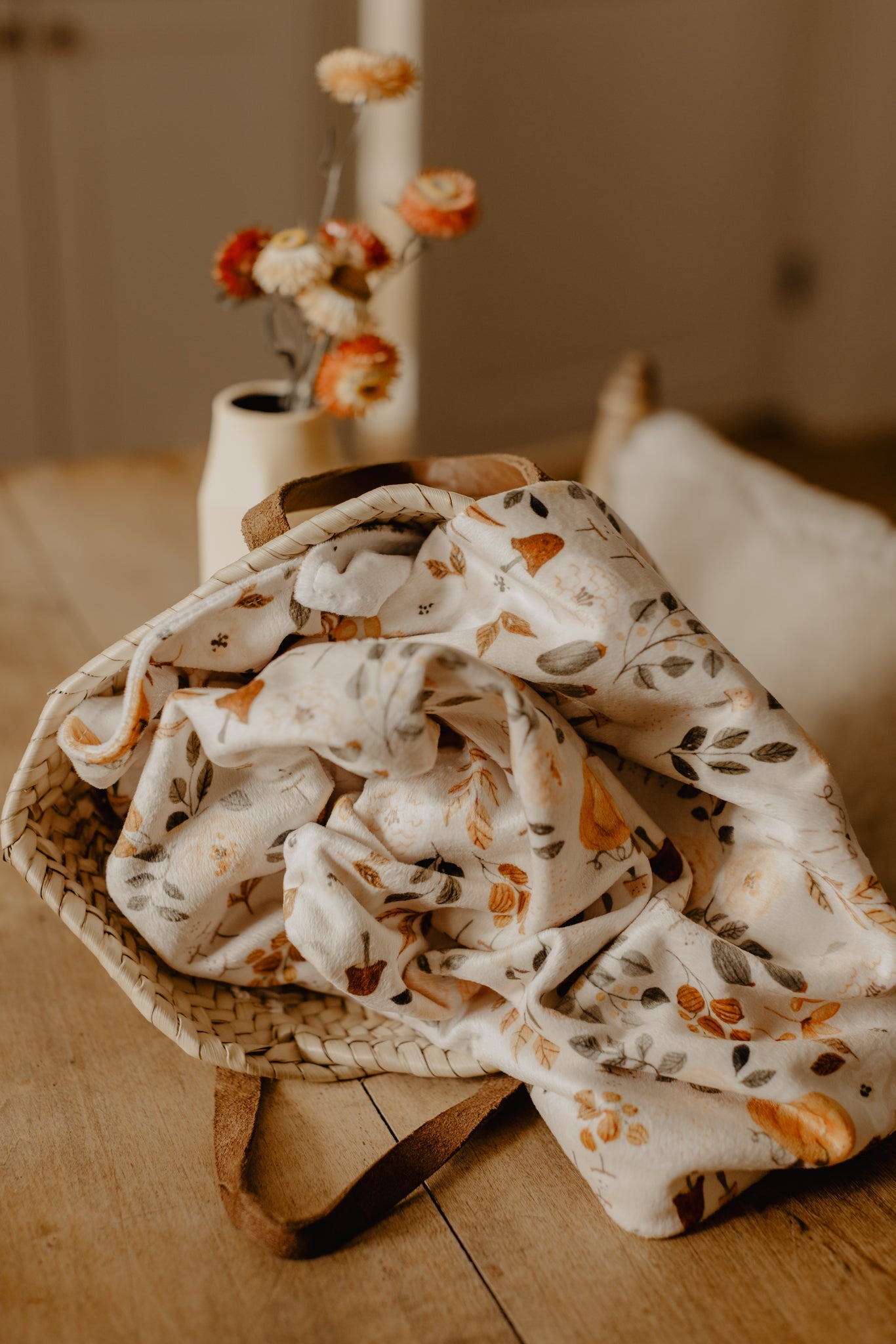 My little blanket - Autumn in bloom - Veille sur toi