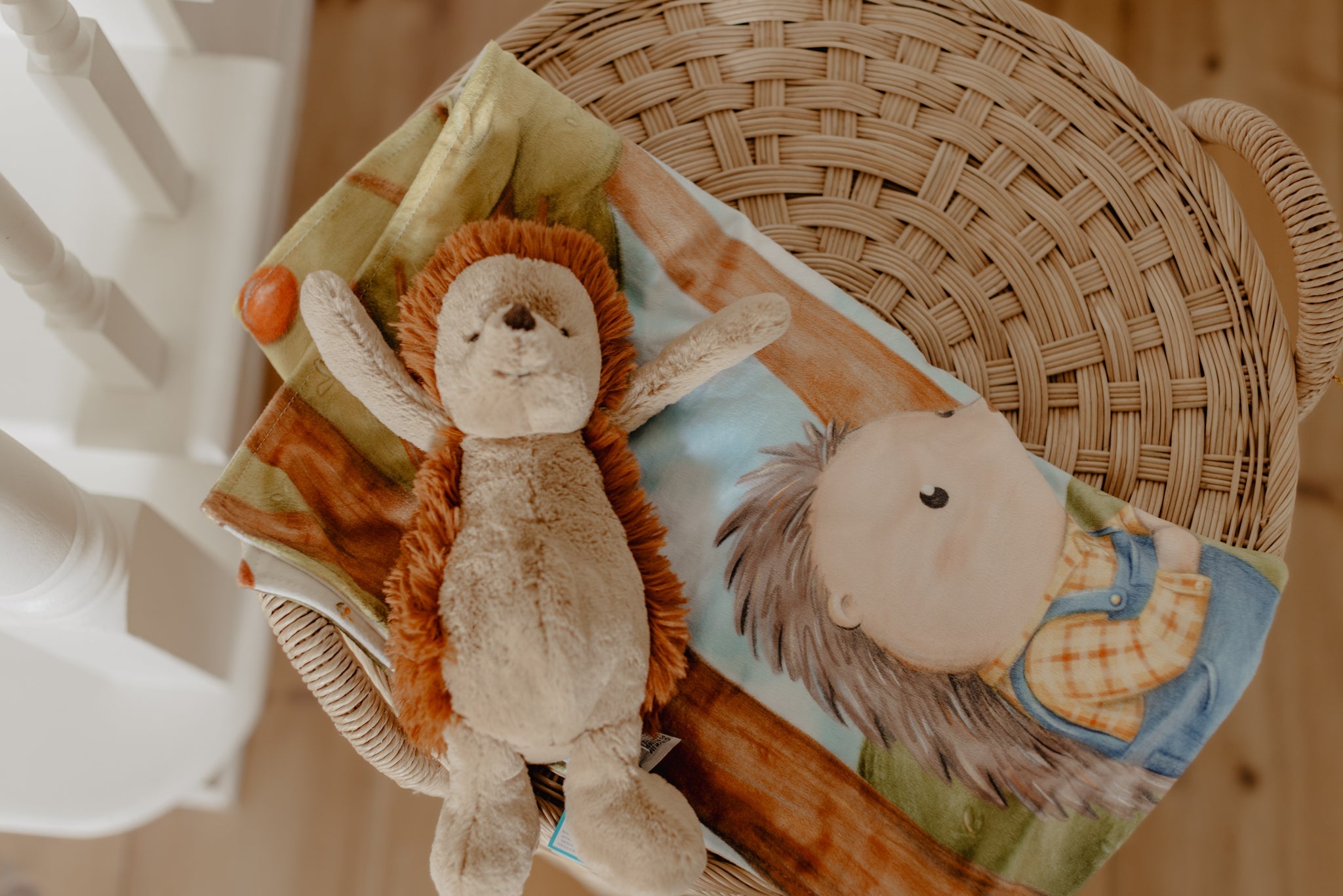 My Little Blanket - Little Hedgehogs by Jaune Pop - Veille sur toi