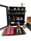 EVORETRO Miniatures Display Case with 5 Magnetic Trays
