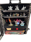 EVORETRO Miniatures Display Case with 5 Magnetic Trays