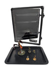 EVORETRO Miniatures Display Case with 5 Magnetic Trays