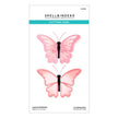Layered Butterfly Etched Dies