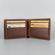 Men’s Genuine Leather Bifold Wallet. High Capacity 12 Card Slot Organizer