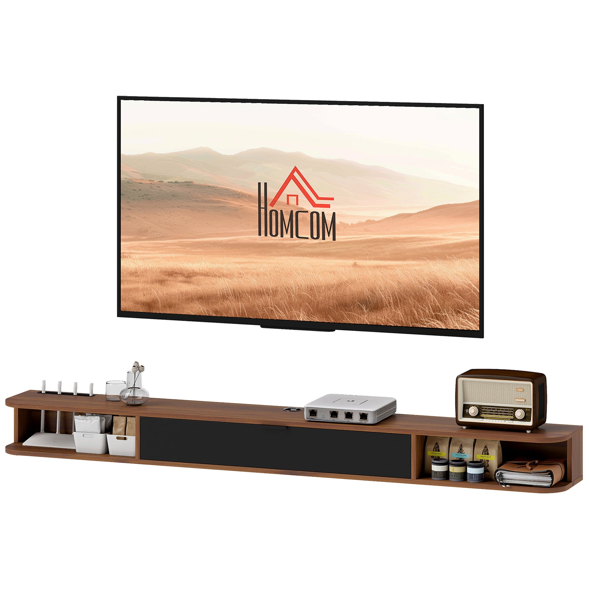 Lennox Floating TV Stand for TVs up to 75