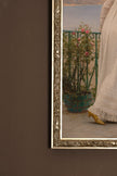 FLEUR DU DESTIN, CADRE VINTAGE ARGENT