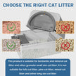 Semi-automatic Cat Litter Box  Pull and Slide rake for Waste Cleaning best design