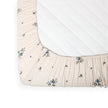 Organic Cotton Muslin Crib Fitted Sheets - Blueberry