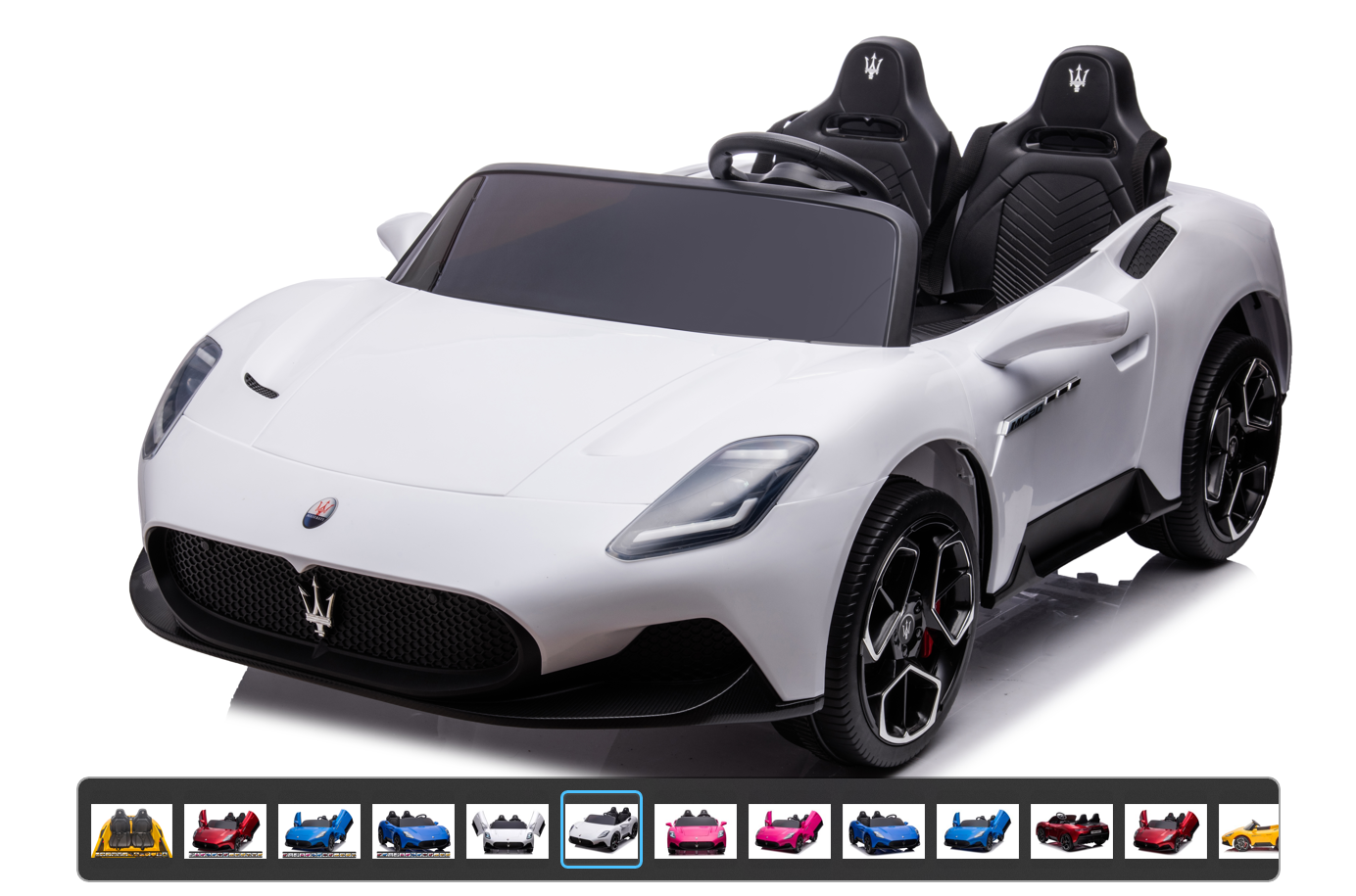 Voiture électrique pour enfant Maserati MC20 4X4 2 places 24V DELUXE 2025