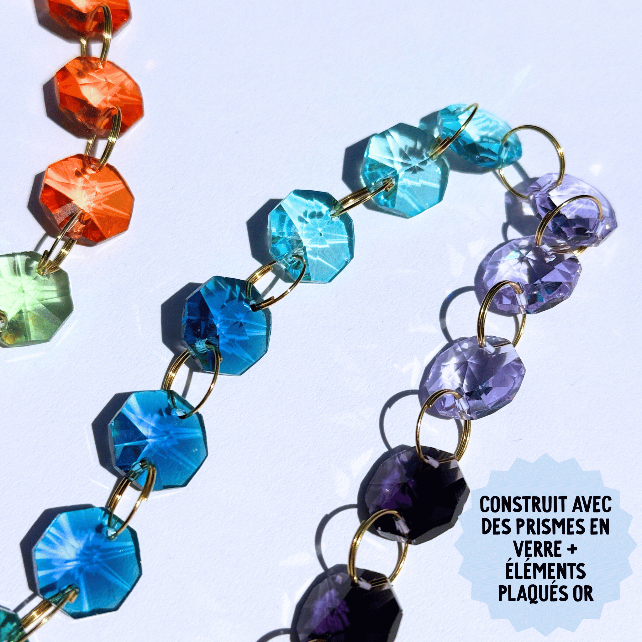 Collage Prism Suncatcher