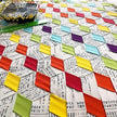 Tara J. Curtis - Wefty Woven Diamonds Pattern