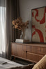 RED MOSAIC, Oeuvre sur toile étirée