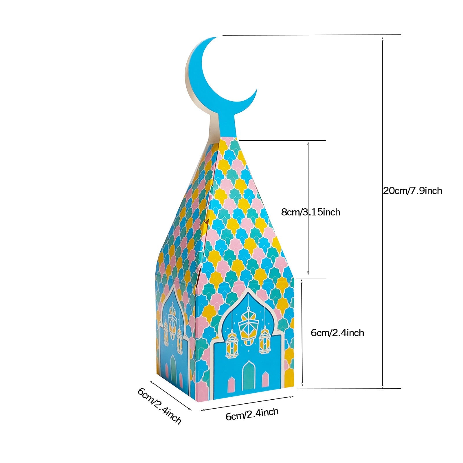EID Mosque Candy Box - Set of 6