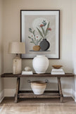 SUNLIT BLOOMS, Oeuvre sur toile étirée