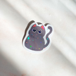 Purfect Grey Cat Sticker