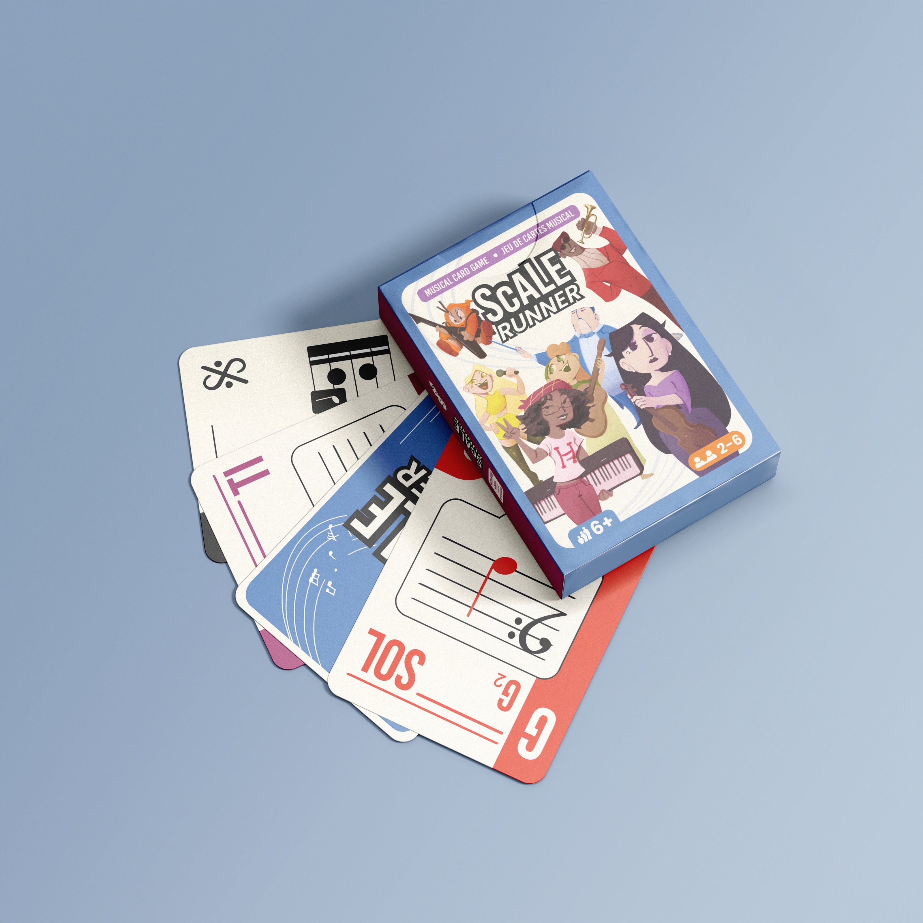 Scale Runner - Un jeu de cartes musicales