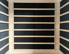 Blisspod, Vienna, Far Infrared Sauna Canadian Hemlock Very Low EMF Sauna, 7 Heaters – 3 Persons