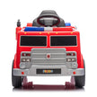 Voiturette électrique pour enfant 2025, modèle camion de pompier 12V DELUXE, avec télécommande.