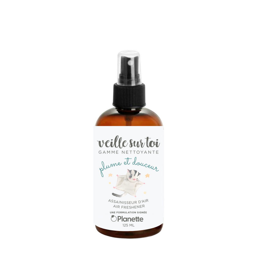 Cleaning line - Air freshener - 125 ml - Box of 6 - Veille sur toi & Planette