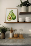 AVOCADO, Oeuvre sur toile étirée