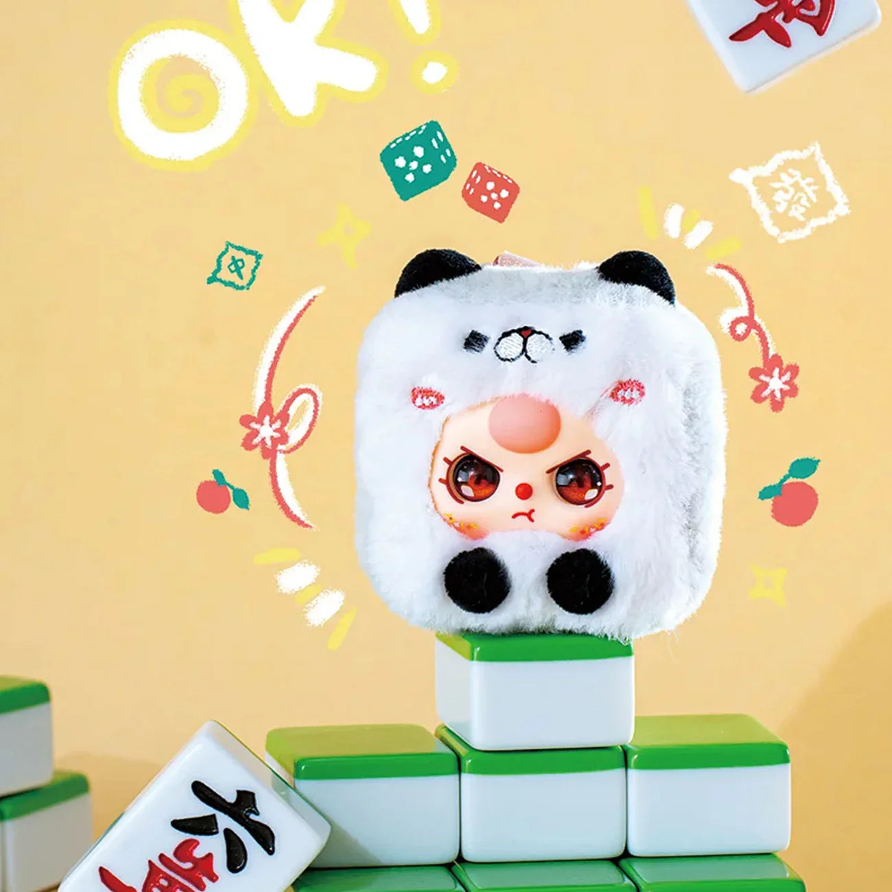 [pre order] Baby Three Little Mahjong Plush Series Blind Box