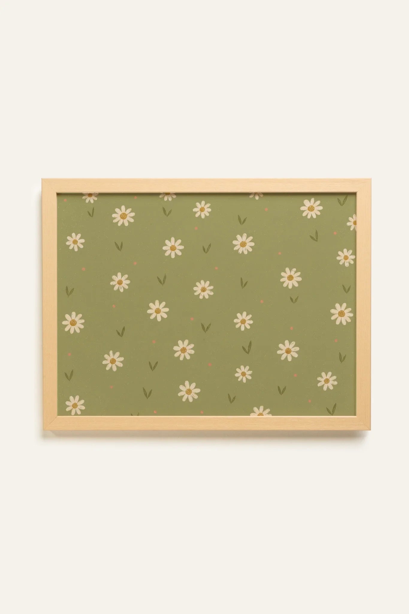 RÊVE DE MARGUERITE, Oeuvre sur toile rigide, encadré Naturel Clair (collective)